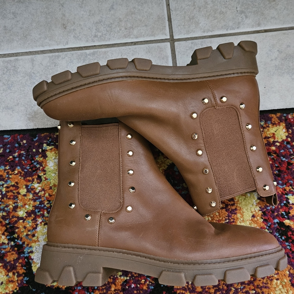Women's Michael Kors Cognac Colored Boots